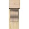 Ekena Millwork Funston Block Rough Sawn Bracket w/ Offset Brace, Douglas Fir, 8"W x 18"D x 22"H BKT0806X18X22FST05RDF - alternate 4